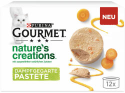 Gourmet Gourmet Pachet economic Nature's Creations Pate 24 x 85 g - Somon & fasole verde