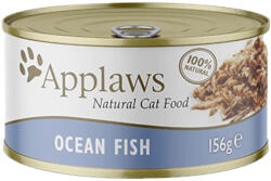 Applaws Applaws Pachet economic Adult Conserve în supă 24 x 156 g - Pește oceanic