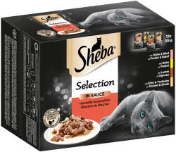 Sheba Sheba Megapack Varietăți Pliculețe 24 x 85 g - Selecție în sos