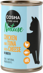 Cosma Cosma Pachet economic Nature 12 x 140 g - Pui & ton cu brânză