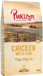Purizon Purizon Adult Pui cu pește - fără cereale 2 x 6, 5 kg