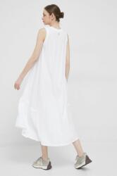 DEHA rochie culoarea alb, maxi, drept PPYX-SUD2D5_00X