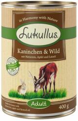 Lukullus Lukullus Pachet economic 24 x 400 g - Iepure & Vânat