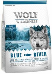 Wolf of Wilderness Wolf of Wilderness Adult "Blue River" Somon - fără cereale 5 x 1 kg