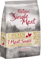 Purizon Purizon Single Meat Adult Pui cu flori de mușețel și dovlecel - fără cereale 4 x 1 kg