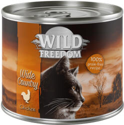 Wild Freedom Wild Freedom Adult 6 x 200 g - Pachet mixt I (2 Pui, 1 Somon, Miel, 1 Iepure, Vânat)