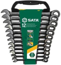SATA Tools Csillag-villás racsnis készlet 12r. 8-19 mm 72 fogú SATA- (203-514) (ST08032)