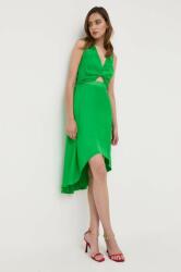 Morgan rochie culoarea verde, midi, evazati PPYX-SUD2M7_77X