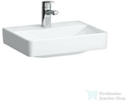 Laufen Pro S 45x34 cm-es csiszolt aljú kézmosó 1 csaplyukkal, túlfolyó nélkül, LCC Active bevonattal, fehér H816961A001561 (H816961A001561)