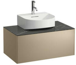 Laufen Sonar arany alsószekrény 77, 7x45, 7x34, 1 cm egy fiókkal, kerámia pulttal H4054410341401 (H4054410341401)