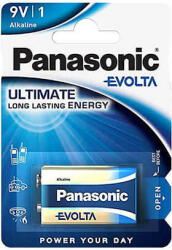 Panasonic EVOLTA 9V alkáli elem 1db/bl (6LF22EGE/1BP)