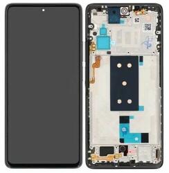 Xiaomi 11T/11T Pro, LCD kijelző érintőplexivel és előlapkerettel, fekete