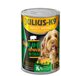 Julius-K9 Julius-K9 konzerv Adult - nedveseledel (vaddal, sütőtökkel) felnőtt kutyák részére (1240g) - all4pets