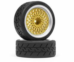 HPI 120266 BBS RS WHEELS SILVER-GOLD 26mm (6mm OFFSET) (5050864026765)