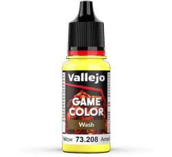 Vallejo 73208 Wash Yellow 18 ml (8429551732086)