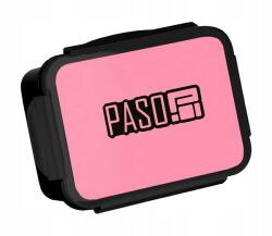 PASO csatos uzsonnás doboz - rózsaszín (PP22AL-3036)