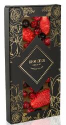 Demeter Chocolate Tejcsokoládé eperrel, piros és fekete ribizlivel - borvilag