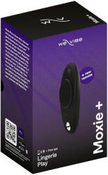 WE-VIBE Moxie+ - hordható, app-vezérelt csiklóizgató vibrátor (fekete) - shop