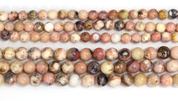  Opal Roz Rotund Margele Pietre Semipretioase pentru Bijuterii 6, 8 mm