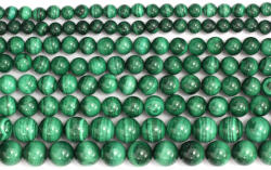  Malachit Rotund 4, 5, 6, 7, 8, 9, 10, 11, 12 mm Margele Pietre Semipretioase pentru Bijuterii