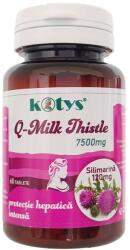 KOTYS Q Milk Thistle 7500 mg Protectie Hepatica 60 tablete Kotys