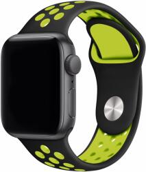 Eternico Sporty Apple Watch 42mm / 44mm / 45mm - Mustard Yellow and Black (AET-AWSP-YeBl-42)