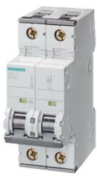 Siemens 5SY5206-7 AC/DC 10KA 2P C 6A kismegszakító (5SY5206-7)