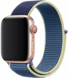 Eternico Airy Apple Watch 42mm / 44mm / 45mm - Aura Blue and Gold edge (AET-AWAY-AuBlG-42)