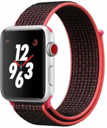Eternico Airy Apple Watch 38mm / 40mm / 41mm - Rustic Red and Red edge (AET-AWAY-RuReR-38)