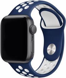 Eternico Sporty Apple Watch 42mm / 44mm / 45mm - Cloud White and Blue (AET-AWSP-WhB-42)
