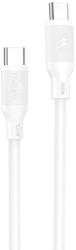  Foneng X80 USB-C to USB-C cable, 100W, 1m (white)