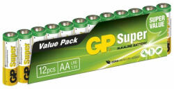 GP Batteries Baterii GP Super Alkaline AA (LR6), folie 12pcs (GPPCA15AS121)