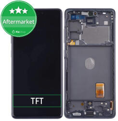 Samsung Galaxy S20 FE G780F - Ecran LCD + Sticlă Tactilă + Ramă (Black) TFT, Black