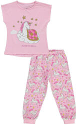 Civil Unikornis rózsaszín kislány pizsama (Méret 98-104)