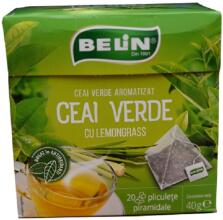 Belin Belin Ceai Verde Cu Lemongrass 2gr*20dz Piramida