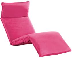 vidaXL Șezlong pliabil, roz, țesătură oxford (316047) - comfy