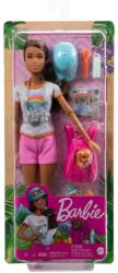Mattel Barbie Set De Joaca Cu Accesorii Papusa Barbie In Drumetie (MTGKH73_HNC39) - etoys