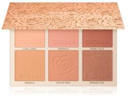 Sigma Beauty Paletă fard de obraz - Sigma Beauty Cor-de-Rosa Blush Palette 25.5 g