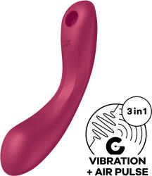 Satisfyer Curvy Trinity 1 Red Vibrator