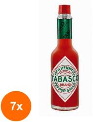 Tabasco Set 7 x Sos Ardei Rosu Tabasco 60 ml