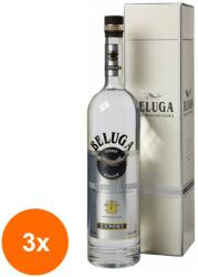 BELUGA Set 3 x Vodka Beluga Noble, 40%, 1.5 l