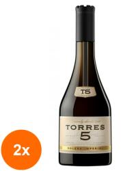 Torres Set 2 x Brandy Solera Imperial T5 Miguel Torres, 38% Alcool, 0.7 l (FPG-2xSANG28)