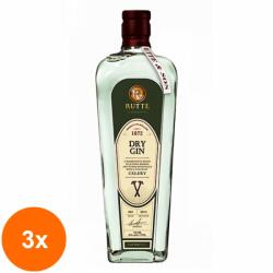 Rutte Set 3 x Gin Dek Rutte Celery 43% Alcool 0.7l