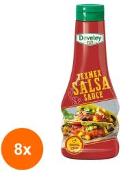 Develey Set 8 x Sos Salsa Texmex Develey, Pet 250 ml