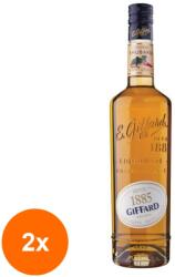 Giffard Set 2 x Lichior Rhubarb Giffard 20% Alcool, 0.7 l