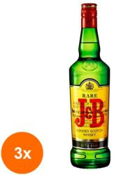 J&B Set 3 x Whisky J&B Rare 40% Alcool, 0.7 l