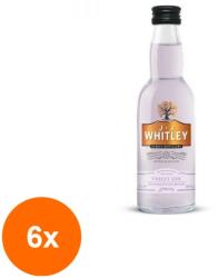 JJ Whitley Set 6 x Gin Jj Whitley, Violet Gin, 38.6% Alcool, Miniatura, 0.05 l