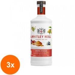 Whitley Neill Set 3 x Gin Oriental Spiced Whitley Neill 43% Alcool, 0.7 l
