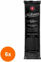La Molisana Set 6 x Paste Negre La Molisana, Spaghetti - Nero Di Sepia 500 g