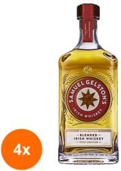 Samuel Gelston’s Set 4 x Whisky Samuel Gelston’S Irish, 40% Alcool, 0.7 l